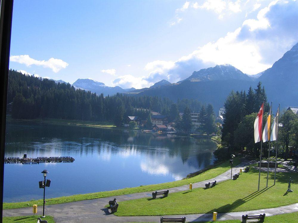 Posthotel Holiday Villa Arosa Exterior foto