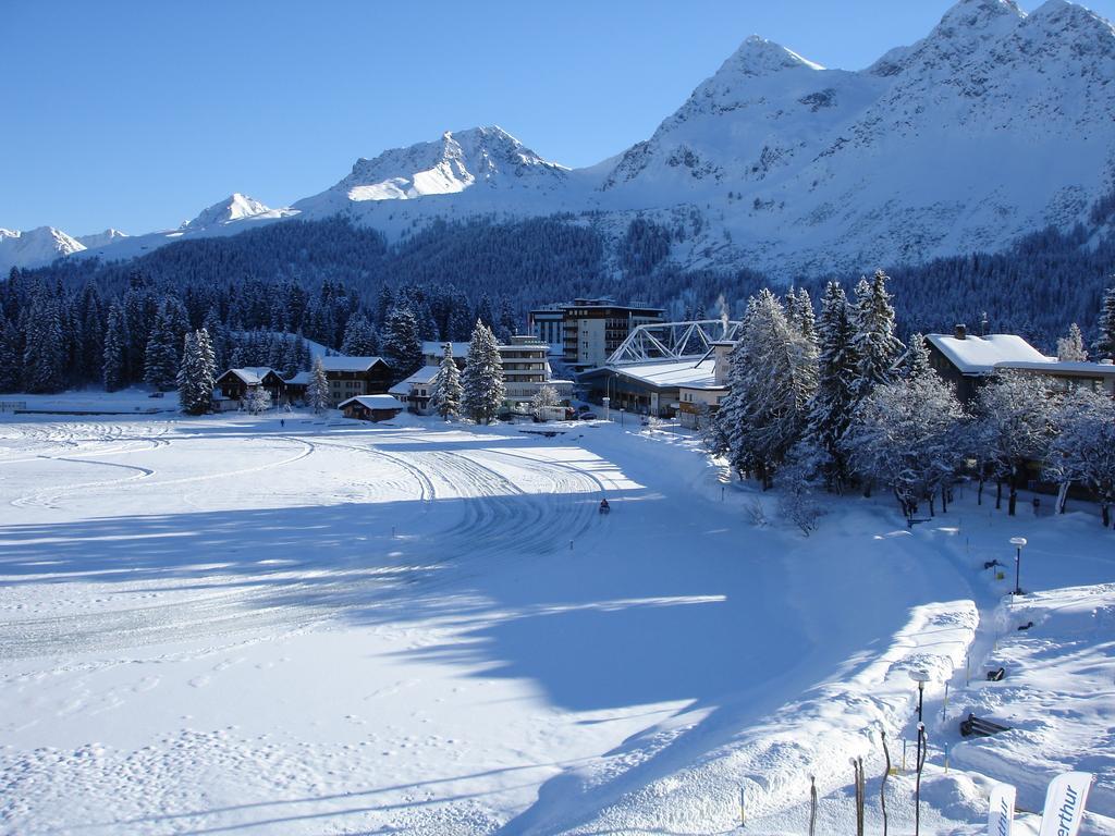 Posthotel Holiday Villa Arosa Exterior foto