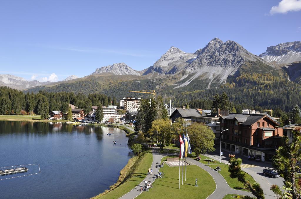Posthotel Holiday Villa Arosa Exterior foto